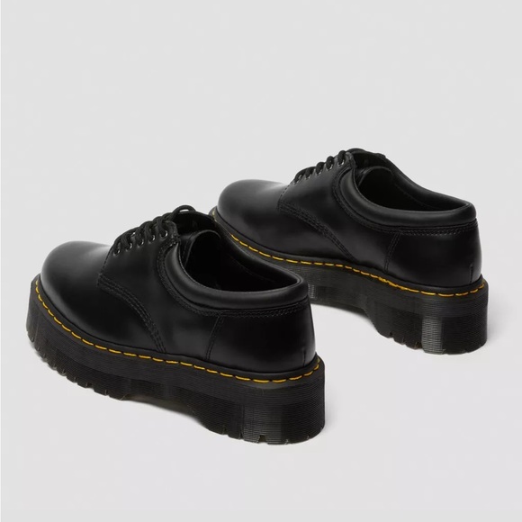 Dr Martens 8053 LEATHER PLATFORM CASUAL SHOES - Picture 5 of 7